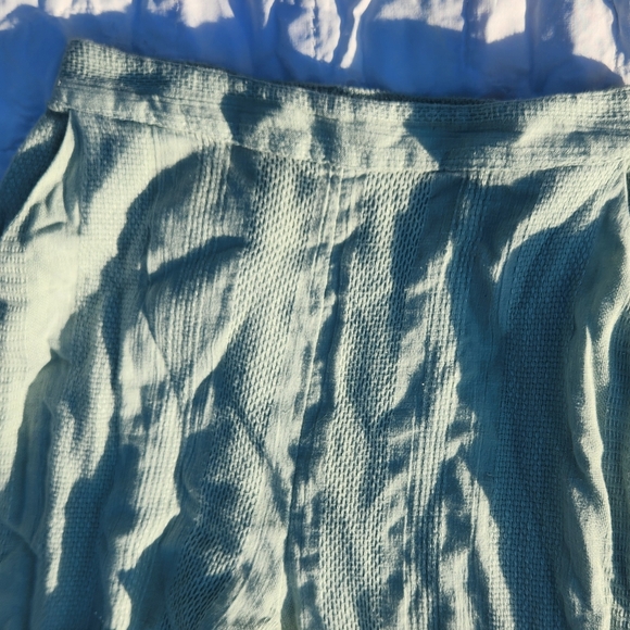 Free People Linen Mint Green Pants Size med read description - Picture 3 of 7